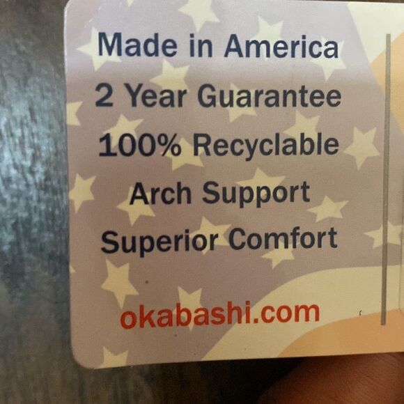 OKABASHI Cross Strap Sandals - Picture 8 of 8